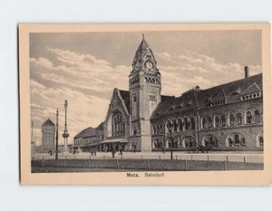 Postcard Bahnhof Metz France - Picture 1 of 2