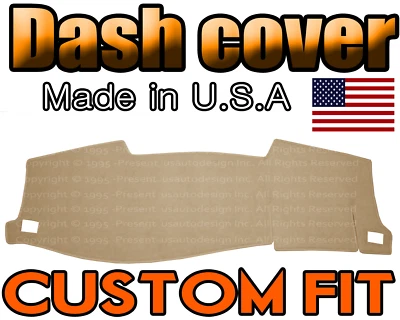 fits 2005-2010 TOYOTA AVALON DASH COVER MAT DASHBOARD PAD MADE IN USA /  BEIGE - Image 1 of 4