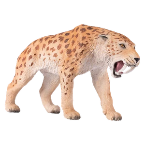 Mojo Smilodon, Sabre Tooth model figure toy Jurassic prehistoric figurine gift - Picture 1 of 7