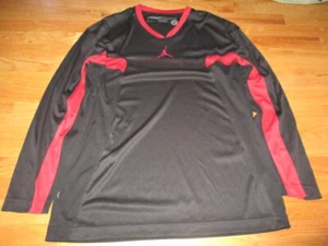 MICHAEL "Air" JORDAN No. 23 CHICAGO BULLS Training (LG) Long Sleeve Shirt - Picture 1 of 4