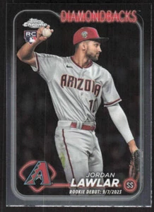 2024 Topps Chrome Update #USC51 Jordan Lawlar - Picture 1 of 2