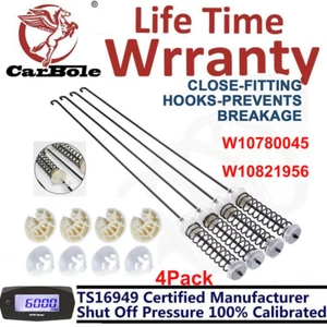 For Whirlpool Kenmore W10780045 Washer Suspension Rod Spring Kit, 25-1/2 in.Fit - Picture 1 of 18
