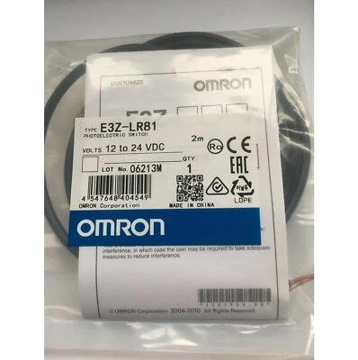 New in box Omron photoelectric sensor E3Z-LR81 E3ZLR81 One year warranty - Image 1 of 2
