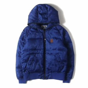 A BATHING APE AVASING JACKET SIZE: S JACQUARD CAMO MONKEY DOWN WITH Used BEEG-0 - Picture 1 of 6