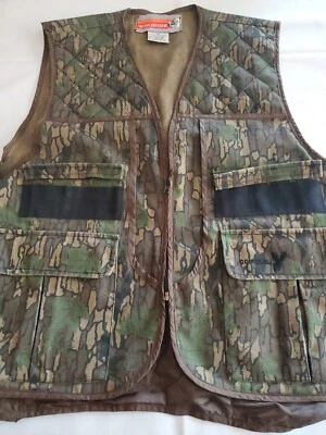 Vintage Winchester Conceal Trebark Camo Hunting Vest M Medium - Image 1 of 4