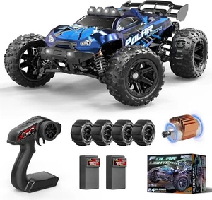 Auto radiocomandate brushless 1/14 per adulti veloci 50+ mph, camion radiocomandati 4x4 fuoristrada - Foto 1 di 7