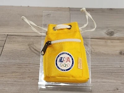 Pequeño bolso de recuerdo vintage de los Juegos Olímpicos de Levis 1984 Foto 1 de 3