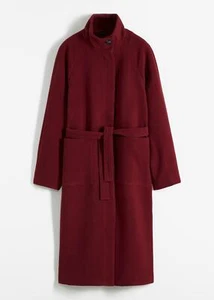 Mantel in kuscheliger Wolloptik Gr. 36 Ahornrot Damen Wintermantel Jacke Neu* - Bild 1 von 1