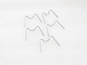 5 x Lucas M Type Headlamp Headlight Rim Retaining Fixing W Clips 500291 #13-19 - Picture 1 of 6