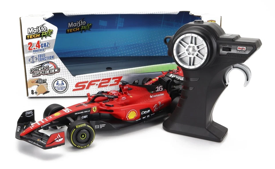 1/24 MAISTO - FERRARI - F1  SF-23 TEAM SCUDERIA FERRARI N 16 SEASON 82357-LE-RC - Immagine 1 di 1
