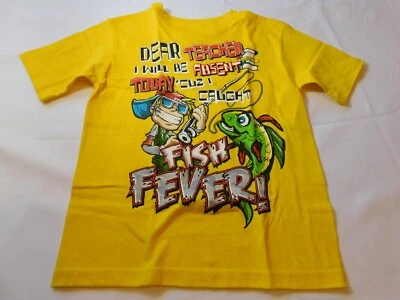 Camiseta Reel Legends Juvenil Niño Manga Corta Talla M 5/6 Amarillo Pesca Nueva Sin Etiquetas Foto 1 de 3