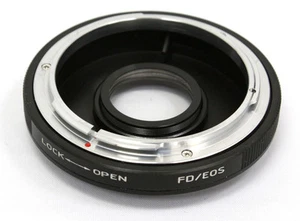 Canon FD lens to Canon EOS EF mount adapter 5D II 7D 50D 60D 600D 650D 1100D - Picture 1 of 2