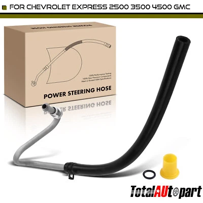 Manguera de retorno de dirección asistida para Chevy Express 2500 3500 GMC Savana 2500 3500 4500 Foto 1 de 4