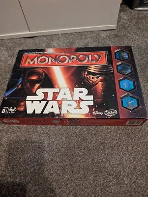 Monopoly Star Wars Collector's Edition Board Game Disney Hasbro Gaming Complete  - Image 1 of 4