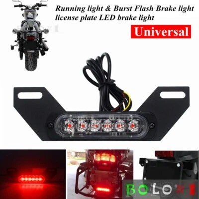 Luz de freno LED auxiliar B6 para motocicletas BMW Honda Yamaha  Foto 1 de 4