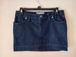 Minifalda boogie para mujer/junior DC MISSES talla 28 AZUL OSCURO - Imagen 1 de 5