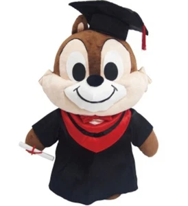 Figura de peluche de 16" Disney Chip n' Dale de graduación suave animal de peluche juguete de grado chip - Imagen 1 de 4