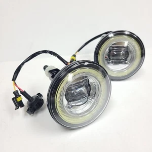 Fit 2007-2014 Yukon XL 1500 / 2500 LED Fog Driving Light Kit Halo 6000K Denali - Foto 1 di 7
