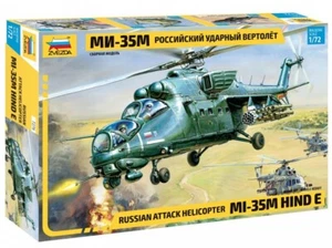 Russian attack helikopter MI-35M Zvezda 7276 NEW Plastic Model Kit 1:72 - Picture 1 of 1