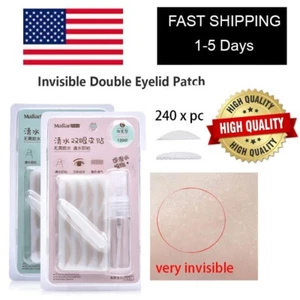 Cinta adhesiva de malla de encaje invisible para levantar párpados dobles 240 piezas - Imagen 1 de 3