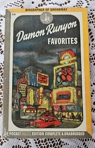 DAMON RUNYON FAVORITES 1945 VINTAGE PAPERBACK POCKET BOOK EDITION  - Bild 1 von 1