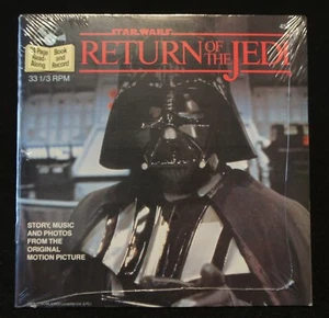 Star Wars 1983 Il Ritorno dello Jedi Audio Record Book SIGILLATO BELLO da collezione! - Foto 1 di 2