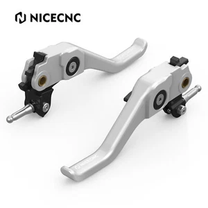 Palanca de embrague de freno corta NICECNC 147 mm para BMW R1200GS 2013-2018 R1200R 2014-18 - Imagen 1 de 13