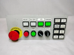 Idec Izumi ZY1C-SS3360-4 Pushbutton Control Panel Assembly - Picture 1 of 12