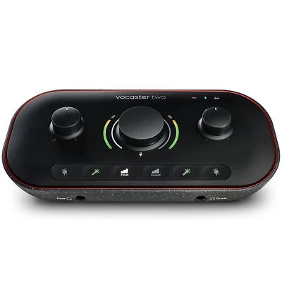 Focusrite Vocaster Two Studio Podcasting Interface with Vocaster - Image 1 of 4