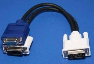 Wyse Compatible DVI-I Splitter DVI-D to VGA Adapter V Series - Picture 1 of 1