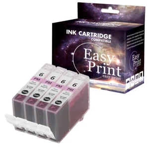 4PK Photo Magenta BCI-6 Ink for BCI6 PIXMA i905D i960 i990 iP8500 i9900 i9950 - Picture 1 of 1