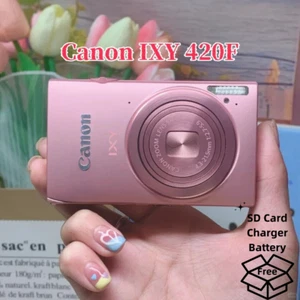 Canon Pink IXY 420F PowerShot ELPH 320 HS IXUS 240 HS 16.1MP Digital Camera - Picture 1 of 5