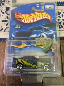Hot Wheels 2002 Collector Tuners Series 064 Honda Civic JDM Blue Yellow xploraf - Picture 1 of 1