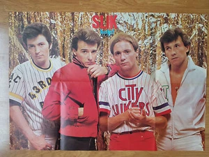 Póster vintage de 8 páginas SLIK / MIDGE URE 80x56 cm de la revista finlandesa 1977 AYUDA - Imagen 1 de 5