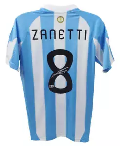 Javier Zanetti signiertes Argnetina Nationalmannschaft Trikot (Beckett) - Bild 1 von 3