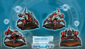 Corvus Belli Infinity Nomad Nomads Tsyklon Sputnik Corregidor pintado fuera de stock - Imagen 1 de 3