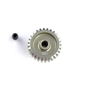 HobbyStar 48DP Pignone Ingranaggio 28T Hard Anodizzato Funzionamento Silenzioso, 1/8" 3.2mm 28 48P - Foto 1 di 1