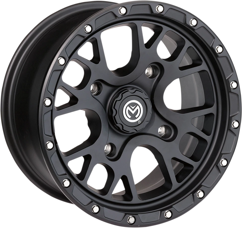 Ruedas Moose Racing 545X ATV/UTV 14X7 - 4/156 negro satinado 0230-1099 Foto 1 de 1