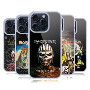 OFFICIAL IRON MAIDEN ALBUM COVERS SOFT GEL CASE FOR APPLE iPHONE PHONES - Picture 1 of 15