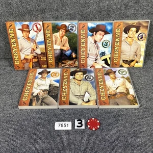 CHEYENNE Complete Western TV Series DVD Set Seasons 1-7 Clint Walker VGC - Imagen 1 de 14