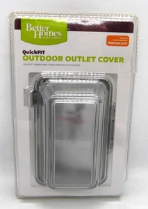 Better Homes An Garden Quick Fit Outdoor Outlet Cover New Sealed - Picture 1 of 4