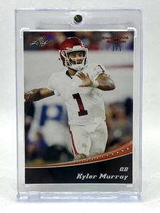 2019 Leaf Exclusive Edition 1/1 Football Kyler Murray Rookie - Picture 1 of 2