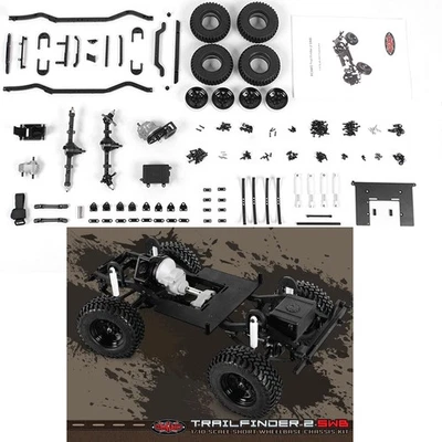 NEW RC4WD Trail Finder 2 4X4 SWB 1/10 Short Wheel Base Chassis Kit FREE US SHIP - Image 1 of 4