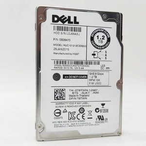 HUC101212CSS600 1.2TB 10K 6Gbps 2.5" SAS For DELL R610 R620 R630 R710 R720 - Afbeelding 1 van 2