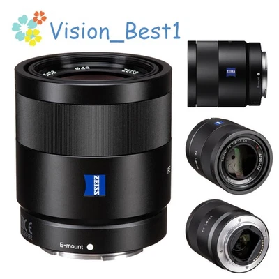 Sony FE 55mm f/1.8 ZA Sonnar T Lens Prime for Sony E-Mount Black SEL55F18Z NEW - Image 1 of 4