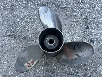 Volvo Penta 3855144 STAINLESS STEEL prop RH Propellor 14 1/2 x 22P 19 spline OMC - Image 1 of 4