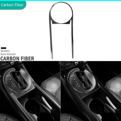 Real Carbon Fiber Console Gear Shift Panel Cover For Kia Sportage R GL 2011-2016 - Изображение 1 из 4