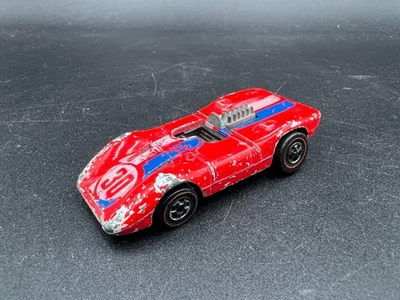 Hot Wheels Ferrari 312P Red Redlines Flying Colors Hong Kong Rough Condition - Image 1 of 4