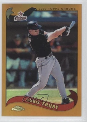 2002 Topps Chrome Gold Refractor Chris Truby #8 - Image 1 of 2
