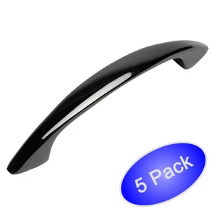 *5 Pack* Cosmas Cabinet Hardware Black Nickel Cabinet Hardware Pulls #1387BN - Picture 1 of 1